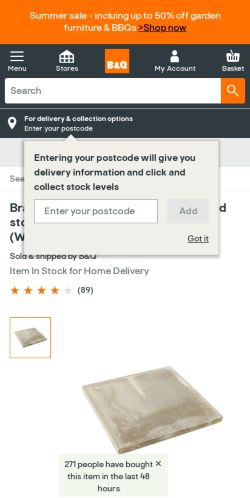 Mobile page screenshot
