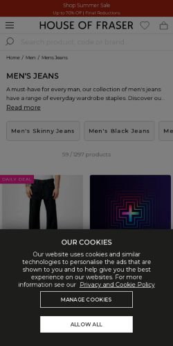 Mobile page screenshot