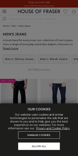 Mobile page screenshot