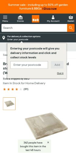 Mobile page screenshot