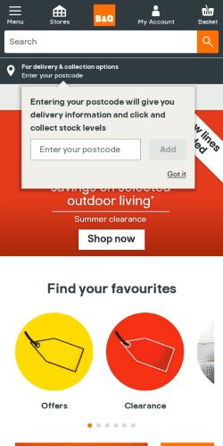Mobile page screenshot
