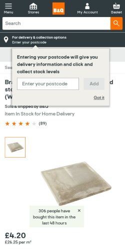 Mobile page screenshot