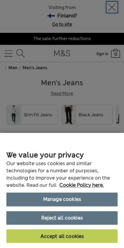 Mobile page screenshot