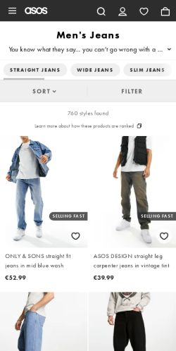 Mobile page screenshot