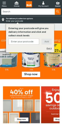 Mobile page screenshot