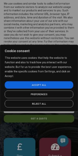 Mobile page screenshot
