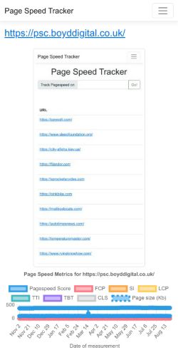 Mobile page screenshot