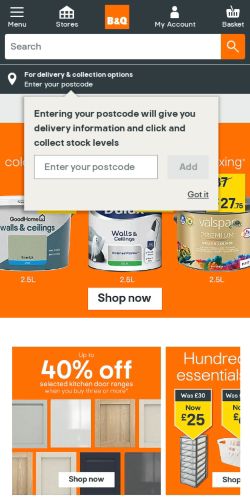 Mobile page screenshot