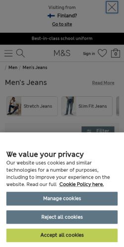 Mobile page screenshot