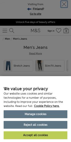 Mobile page screenshot