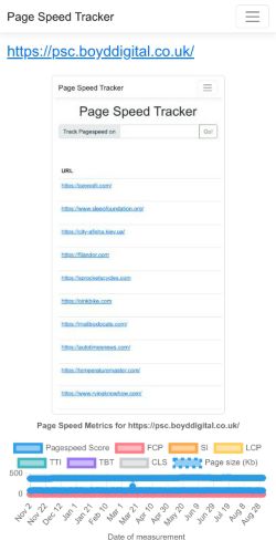 Mobile page screenshot