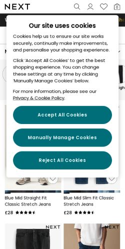 Mobile page screenshot