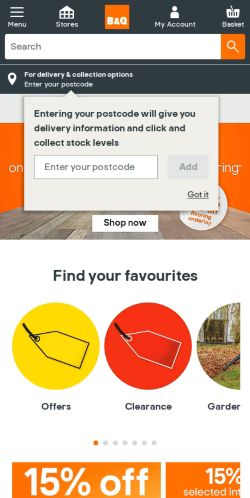 Mobile page screenshot