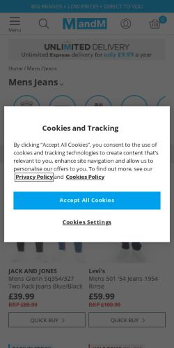 Mobile page screenshot