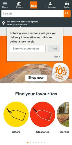 Mobile page screenshot