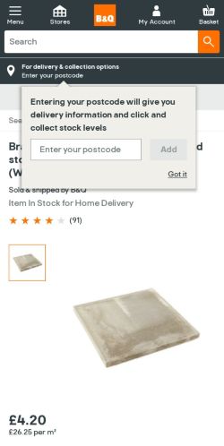 Mobile page screenshot