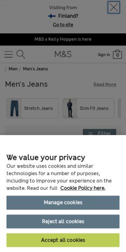 Mobile page screenshot