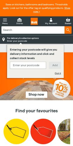 Mobile page screenshot