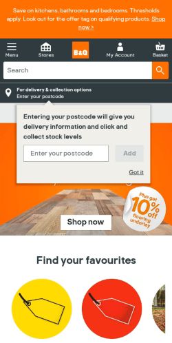 Mobile page screenshot