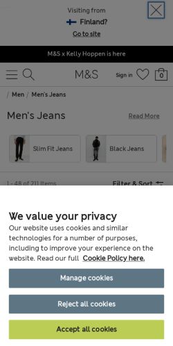 Mobile page screenshot