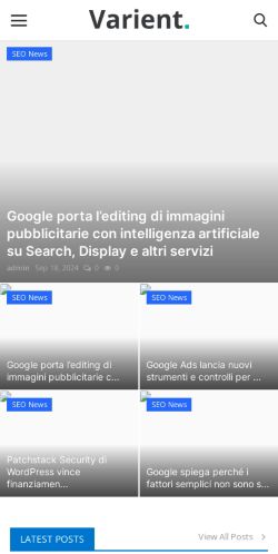 Mobile page screenshot