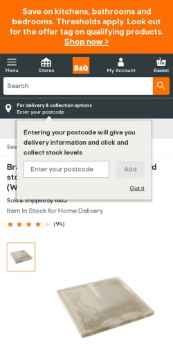 Mobile page screenshot