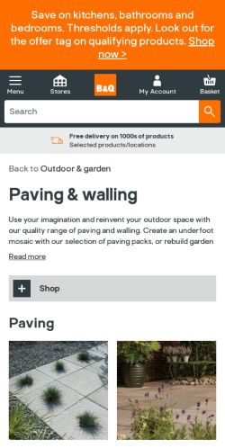 Mobile page screenshot