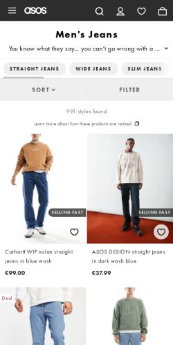 Mobile page screenshot