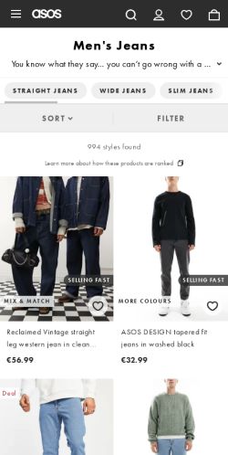 Mobile page screenshot