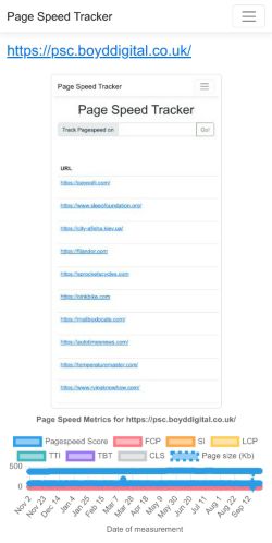 Mobile page screenshot