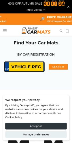 Mobile page screenshot