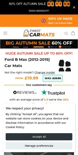 Mobile page screenshot