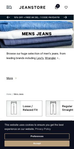 Mobile page screenshot