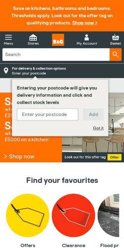 Mobile page screenshot