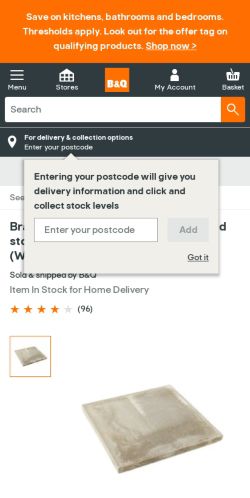 Mobile page screenshot