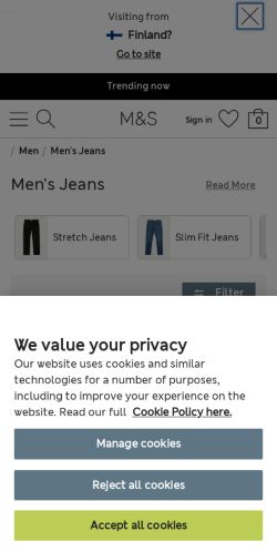 Mobile page screenshot