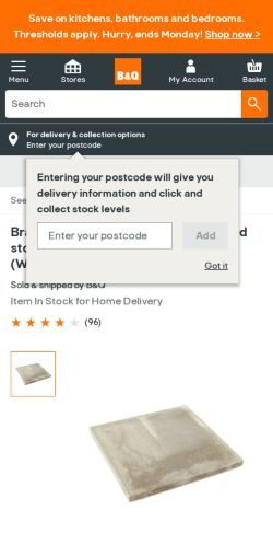 Mobile page screenshot