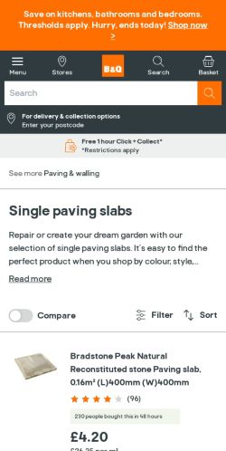 Mobile page screenshot