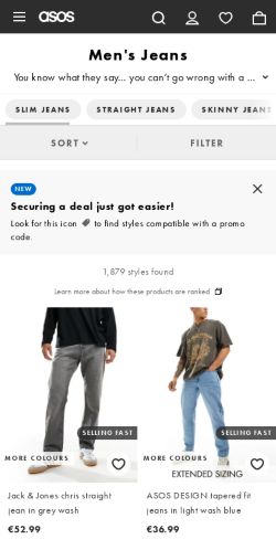 Mobile page screenshot