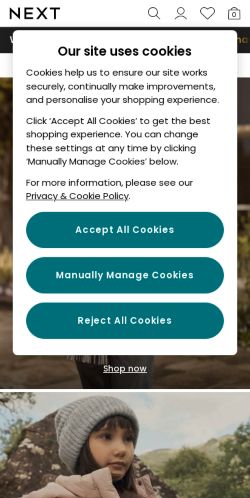 Mobile page screenshot