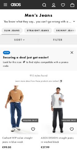 Mobile page screenshot