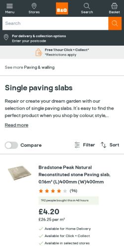 Mobile page screenshot