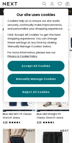 Mobile page screenshot