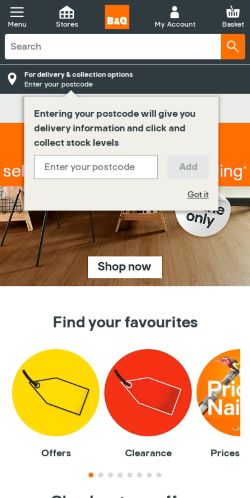 Mobile page screenshot