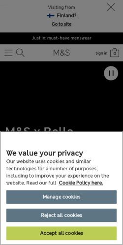 Mobile page screenshot