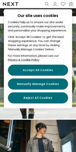 Mobile page screenshot