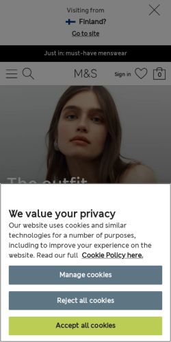 Mobile page screenshot