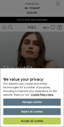Mobile page screenshot