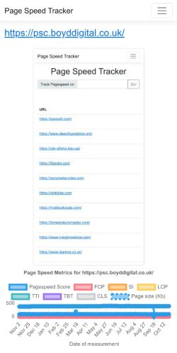 Mobile page screenshot