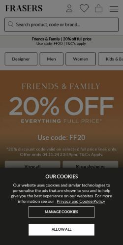 Mobile page screenshot